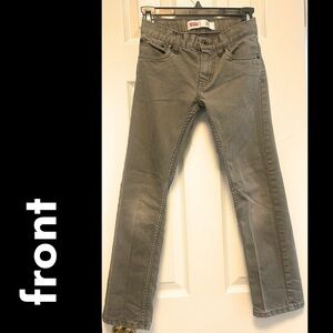 Levi's 511 Kids Jeans- Gray